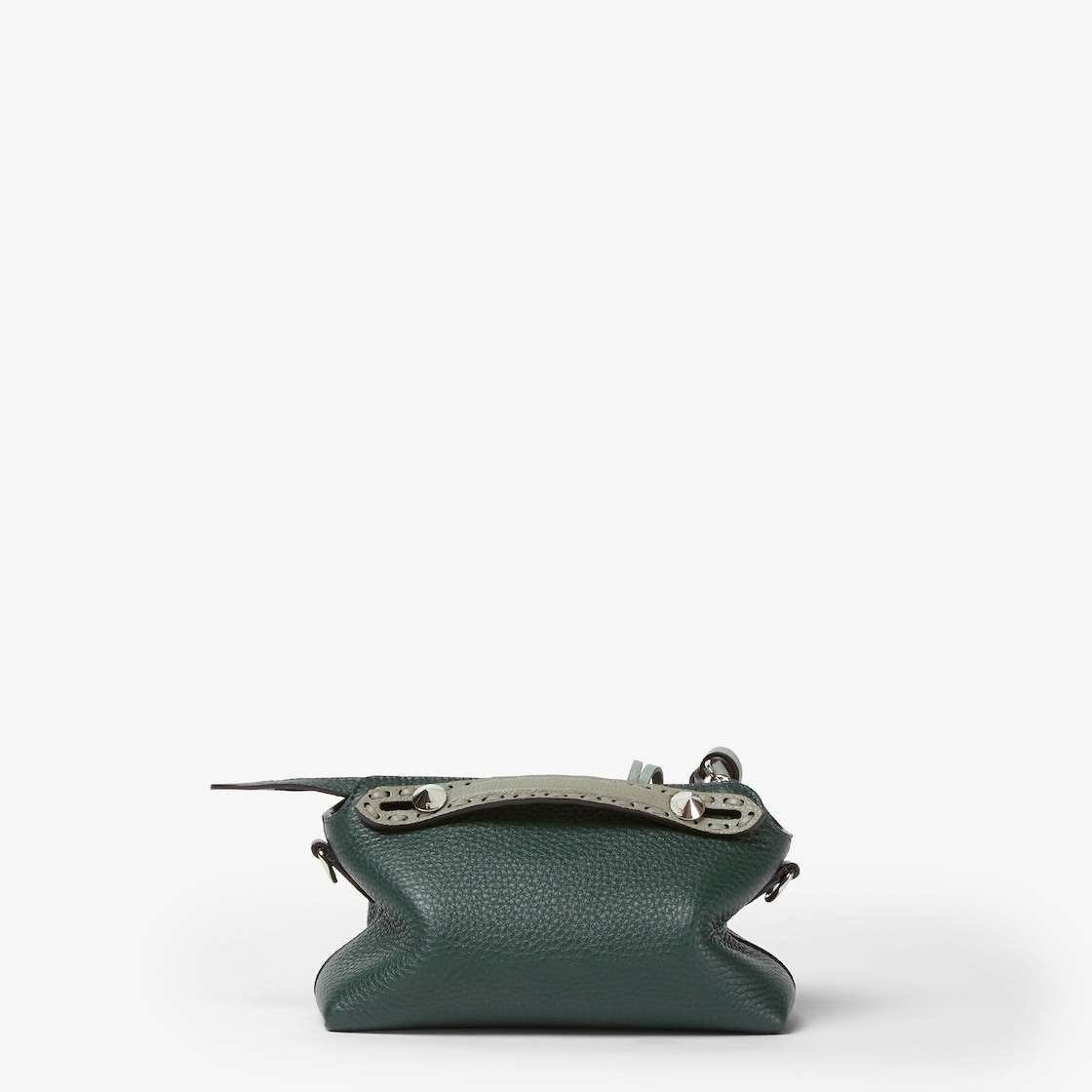 FENDI By The Way Selleria Mini Multicolor Selleria mini-bag with 156 hand-sewn topstitches - Image 6